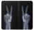 S3101 X-ray Peace Sign Fingers Etui Coque Housse pour iPhone 6 Plus, 6S Plus