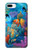 S3227 Underwater World Cartoon Etui Coque Housse pour iPhone 7 Plus, iPhone 8 Plus