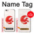 S3237 Waves Japon Drapeau Etui Coque Housse pour iPhone 6 6S