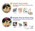 S3171 Filles Pop Art Etui Coque Housse pour iPhone 5 5S SE