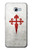 S3200 Order of Santiago Cross of Saint James Etui Coque Housse pour Samsung Galaxy A5 (2017)