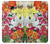 S3205 Retro Art Flowers Etui Coque Housse pour Samsung Galaxy A5 (2017)