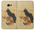 S3229 Vintage Cat Poster Etui Coque Housse pour Samsung Galaxy A5 (2017)