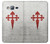 S3200 Order of Santiago Cross of Saint James Etui Coque Housse pour Samsung Galaxy J3 (2016)