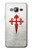 S3200 Order of Santiago Cross of Saint James Etui Coque Housse pour Samsung Galaxy J3 (2016)