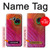 S3201 Rose Paon Plume Etui Coque Housse pour Samsung Galaxy J3 (2016)