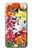 S3205 Retro Art Flowers Etui Coque Housse pour Samsung Galaxy J3 (2016)