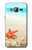 S3212 Sea Shells Starfish Beach Etui Coque Housse pour Samsung Galaxy J3 (2016)