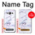 S3215 Transparente marbre rose Etui Coque Housse pour Samsung Galaxy J3 (2016)