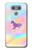 S3203 Rainbow Unicorn Etui Coque Housse pour LG G6