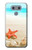 S3212 Sea Shells Starfish Beach Etui Coque Housse pour LG G6