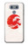 S3237 Waves Japan Flag Etui Coque Housse pour LG G6