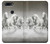 S0933 White Horses Etui Coque Housse pour OnePlus 5T