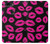 S2933 Pink Lips Kisses on Black Etui Coque Housse pour OnePlus 5T