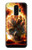 S0863 Hell Fire Skull Etui Coque Housse pour Samsung Galaxy S9 Plus