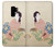 S0889 Japan Art Kimono Etui Coque Housse pour Samsung Galaxy S9 Plus