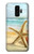 S1117 Starfish on the Beach Etui Coque Housse pour Samsung Galaxy S9 Plus