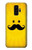 S1145 Yellow Mustache Sun Etui Coque Housse pour Samsung Galaxy S9 Plus