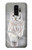 S1566 Snowy Owl White Owl Etui Coque Housse pour Samsung Galaxy S9 Plus
