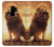 S1957 Lion Aslan Etui Coque Housse pour Samsung Galaxy S9 Plus