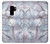 S2316 Dark Blue Marble Texture Graphic Print Etui Coque Housse pour Samsung Galaxy S9 Plus