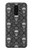 S2371 Skull Vintage Monochrome Pattern Etui Coque Housse pour Samsung Galaxy S9 Plus