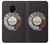 S0059 Retro Rotary Phone Dial On Etui Coque Housse pour Samsung Galaxy S9