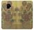 S0214 Van Gogh Vase Fifteen Sunflowers Etui Coque Housse pour Samsung Galaxy S9