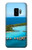 S0844 Bora Bora Island Etui Coque Housse pour Samsung Galaxy S9