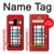 S2059 Angleterre britannique Cabine téléphonique Minimaliste Etui Coque Housse pour Samsung Galaxy S9