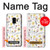 S2354 Motif pastel Fleurs Etui Coque Housse pour Samsung Galaxy S9