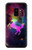 S2486 Rainbow Unicorn Nebula Space Etui Coque Housse pour Samsung Galaxy S9