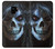 S2585 Evil Death Skull Pentagram Etui Coque Housse pour Samsung Galaxy S9
