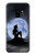 S2668 Mermaid Silhouette Moon Night Etui Coque Housse pour Samsung Galaxy S9