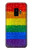 S2683 Rainbow LGBT Pride Flag Etui Coque Housse pour Samsung Galaxy S9