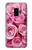 S2943 Pink Rose Etui Coque Housse pour Samsung Galaxy S9