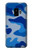 S2958 Army Blue Camo Camouflage Etui Coque Housse pour Samsung Galaxy S9