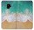 S3150 Sea Beach Etui Coque Housse pour Samsung Galaxy S9