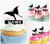 TA0001 Papillon Cupcake Toppers Acrylique De Mariage Joyeux anniversaire pour Gâteau Partie Décoration 10 Pièces