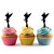 TA0024 Tinkerbell Peter Pan Cupcake Toppers Acrylique De Mariage Joyeux anniversaire pour Gâteau Partie Décoration 10 Pièces