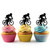 TA0068 Bicycle Sport Cupcake Toppers Acrylique De Mariage Joyeux anniversaire pour Gâteau Partie Décoration 10 Pièces