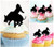 TA0084 Rodeo Bullfighter Matador Cupcake Toppers Acrylique De Mariage Joyeux anniversaire pour Gâteau Partie Décoration 10 Pièces