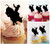 TA0086 Spanish Bullfighter Cupcake Toppers Acrylique De Mariage Joyeux anniversaire pour Gâteau Partie Décoration 10 Pièces