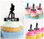 TA0131 Sexy Pole Dance Fille Cupcake Toppers Acrylique De Mariage Joyeux anniversaire pour Gâteau Partie Décoration 10 Pièces