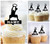 TA0145 Basket dunk Cupcake Toppers Acrylique De Mariage Joyeux anniversaire pour Gâteau Partie Décoration 10 Pièces