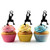TA0145 Basketball Dunk Cupcake Toppers Acrylique De Mariage Joyeux anniversaire pour Gâteau Partie Décoration 10 Pièces