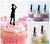 TA0149 Basketball Three Point Shooting Guard Cupcake Toppers Acrylique De Mariage Joyeux anniversaire pour Gâteau Partie Décoration 10 Pièces