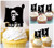 TA0156 Pirate Drapeau Cupcake Toppers Acrylique De Mariage Joyeux anniversaire pour Gâteau Partie Décoration 10 Pièces