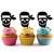 TA0158 Pirate Skull Cupcake Toppers Acrylique De Mariage Joyeux anniversaire pour Gâteau Partie Décoration 10 Pièces TA0158 Pirate Skull Cupcake Toppers Acrylique De Mariage Joyeux anniversaire pour Gâteau Partie Décoration 10 Pièces
