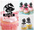 TA0193 dragon tribal Cupcake Toppers Acrylique De Mariage Joyeux anniversaire pour Gâteau Partie Décoration 10 Pièces